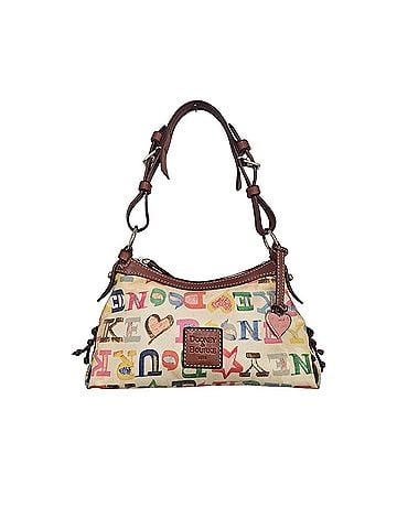 Dooney & Bourke Crayon Graffiti Leather Hobo (view 1)