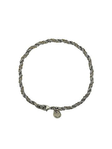 Tiffany & Co. TIFFANY&amp;Co. Tiffany Twist Rope Bracelet, Sterling Silver 925, 18K Yellow Gold, Accessory, 444-3 (view 1)