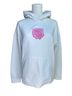 Ganni Responsible 
Cotton Logo Hoodie Cream Pullover Hoodie - photo 1