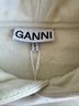 Ganni Responsible 
Cotton Logo Hoodie Cream Pullover Hoodie - photo 5