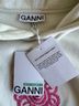 Ganni Responsible 
Cotton Logo Hoodie Cream Pullover Hoodie - photo 9
