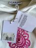 Ganni Responsible 
Cotton Logo Hoodie Cream Pullover Hoodie - photo 6