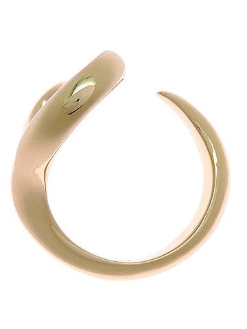Tiffany & Co. Tiffany &amp; Co. 750YG Open Heart Women's Ring - 750 Yellow Gold (view 2)