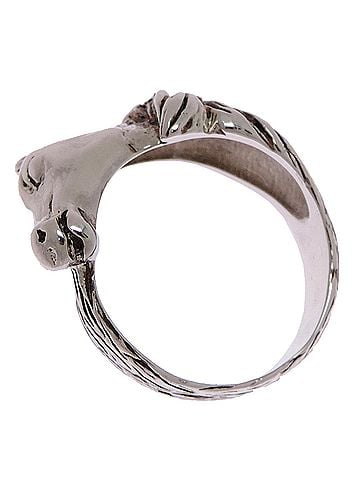 Hermès Hermes SV925 Cheval Horse Ring for Women and Men (Silver 925) (view 2)