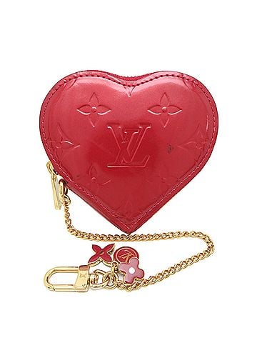 Louis Vuitton Louis Vuitton Portemonnaie Coeur Women's Wallet/Coin Case M93657 (Discontinued) Vernis Red (view 2)