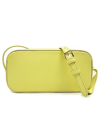 Céline Celine Cuile Triomphe One Shoulder Bag for Women, 14915, Leather, Yellow (view 2)