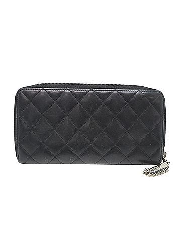 Chanel Chanel Cambon Line Wallet, Women's Long Lambskin, Black (view 2)