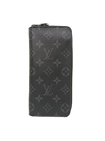 Louis Vuitton Louis Vuitton Zippy Wallet Vertical Men's Long M62295 (Discontinued) Monogram Eclipse Black (view 1)
