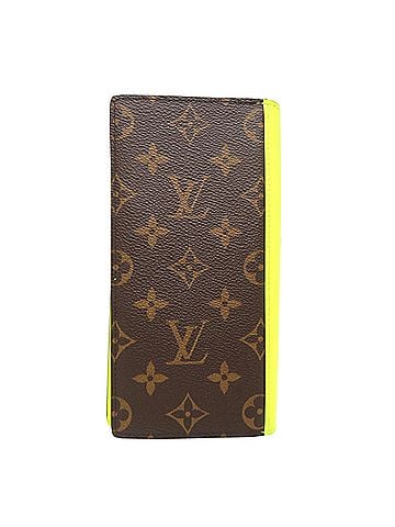 Louis Vuitton Louis Vuitton Portefeuille Brazza Men's Long Wallet M80790 Monogram Macassar Yellow (view 2)