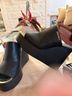 DKNY 100% Leather Black Mule/Clog Size 8 1/2 - photo 5