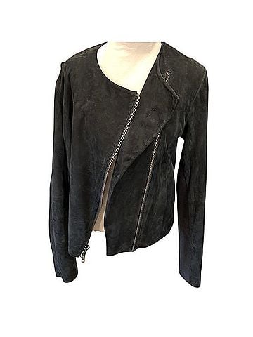 Vince. Asymmetrical Zip Jacket Jacket (view 1)