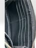 Coach 100% Leather Solid Black Silver Wristlet One size - photo 3