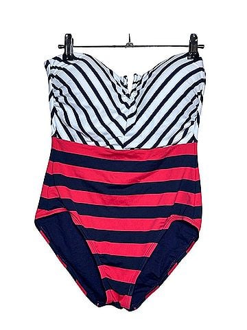 Tommy Bahama Tommy Bahama Channel Surfing One Piece One Piece Swimsuit (view 1)