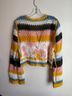 Pol 100% Polyester Stripes Multi Color Cardigan One size - photo 3