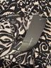 Robert Louis 100% Rayon Floral Black Ivory Tan Casual Pants Size XL - photo 3