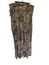 Robert Louis 100% Rayon Floral Black Ivory Tan Casual Pants Size XL - photo 2