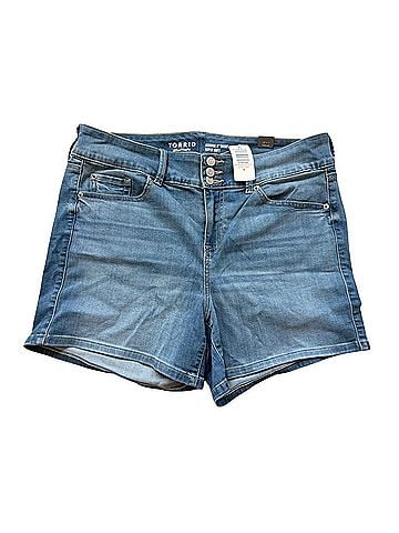 Torrid Jegging 5” Short Super Soft Denim Shorts (view 1)