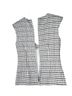 Amanda Uprichard 100% Polyester 95% Polyester 5% Elastane Checkered-gingham Black White Cocktail Dress Size XS - photo 7