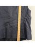 Vince. 55% Linen 33% Cotton 3% Metallic Fiber 100% Leather 100% Acetate Black Vest Size L - photo 5