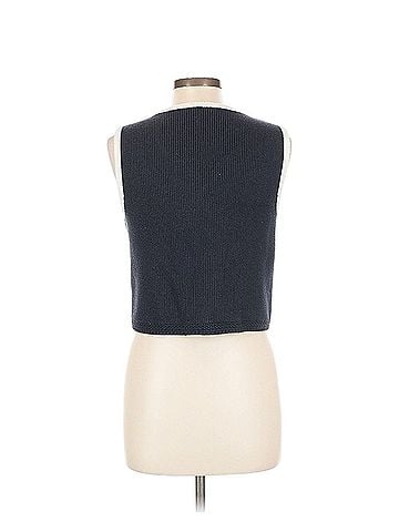 Abercrombie & Fitch Mara Button-up Sweater Vest Sleeveless Top (view 2)