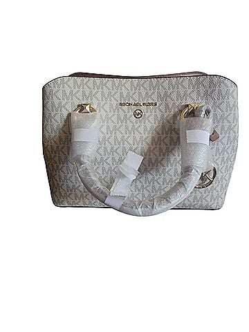 Michael Kors Leather Satchel (view 2)