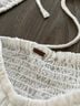 Free People White Short Sleeve Blouse Size M - photo 3