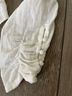 Free People White Short Sleeve Blouse Size M - photo 4
