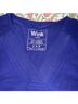 Wink Blue Short Sleeve Blouse Size S - photo 3