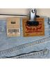 Levi's 100% Cotton Blue Denim Shorts Size 31 waist - photo 3