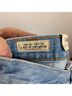 Levi's 100% Cotton Blue Denim Shorts Size 28 waist - photo 4