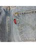 Levi's 100% Cotton Blue Denim Shorts Size 28 waist - photo 6