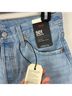 Levi's 100% Cotton Blue Denim Shorts Size 28 waist - photo 5