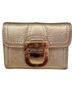 Michael Kors 100% Leather Gold Wallet One size - photo 1