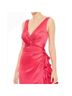 Mac Duggal 100% Polyester Solid Pink Cocktail Dress Size 2 - photo 5