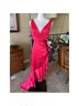 Mac Duggal 100% Polyester Solid Pink Cocktail Dress Size 2 - photo 9