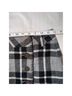 Eddie Bauer 80% Wool 20% Nylon 100% Polyester Plaid Gray Black Wool Skirt Size 8 (petite) - photo 8