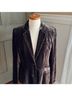 Sundance 82% Rayon 18% Silk 100% Polyester Gray Blazer Size 4 - photo 4