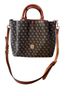 Dooney & Bourke Print Brown Leather Tote One size - photo 2