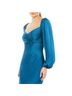 Mac Duggal 100% Polyester Blue Cocktail Dress Size 14 - photo 10