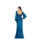 Mac Duggal 100% Polyester Blue Cocktail Dress Size 14 - photo 2