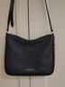 Michael Kors Solid Black Silver Crossbody Bag One size - photo 4
