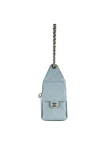 Chanel Chanel CHANEL Shoulder Bag CHANEL25 Caviar Leather Light Blue Women's z10581 (view 2)