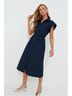 Tuckernuck Print Blue Casual Dress Size XXL - photo 3