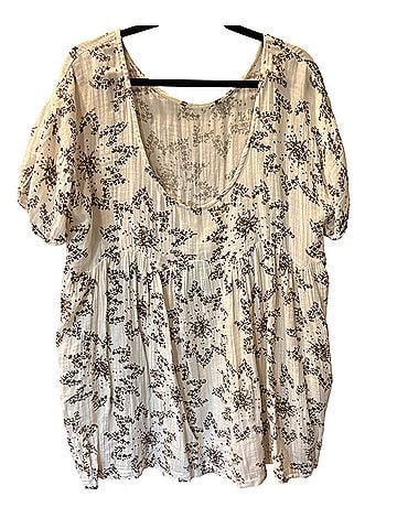 Free People Belezza Printed Babydoll Casual Dress (view 2)