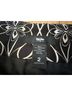 Mossimo 100% Polyester 100% Polyester Chevron-herringbone Black White Casual Skirt Size 2 - photo 3