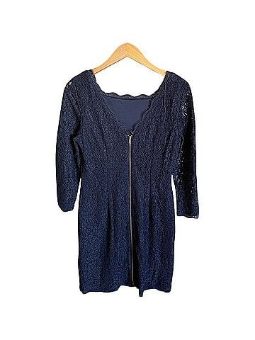 Adrianna Papell Lace Sheath Dress Cocktail Dress (view 2)