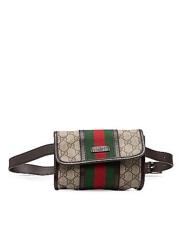 Gucci GG Supreme Web Belt Bag (view 1)