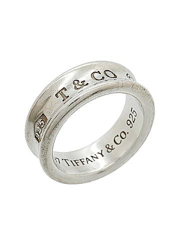 Tiffany & Co. Tiffany &amp; Co. Narrow Ring, Sterling Silver 925 (Women's) (view 1)