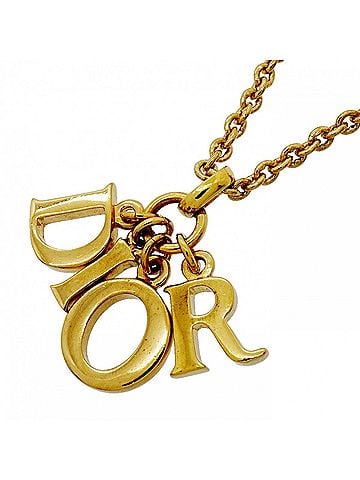 Christian Dior Christian Dior Necklace, GP Plated Gold, Women's (view 1)