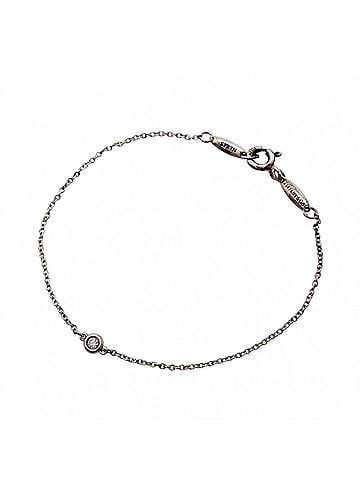 Tiffany & Co. Tiffany &amp; Co. By the Yard Bracelet, 1PD (One Diamond), Sterling Silver 925, Women's (view 1)